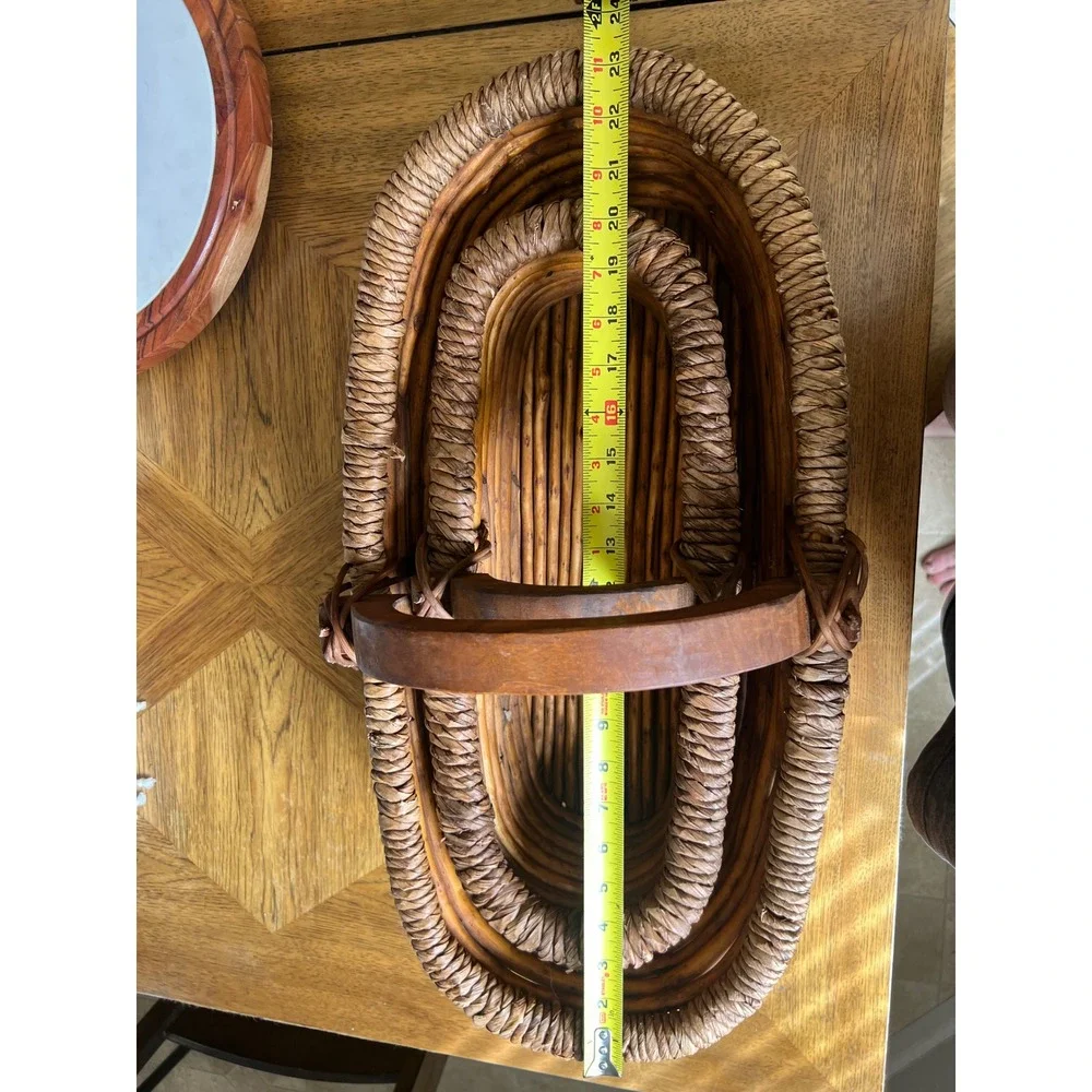 N/A handcrafted wicker